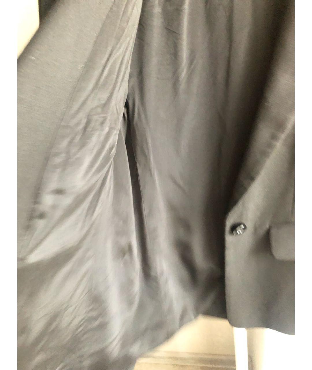 SPORTMAX Черный хлопковый жакет/пиджак, фото 8