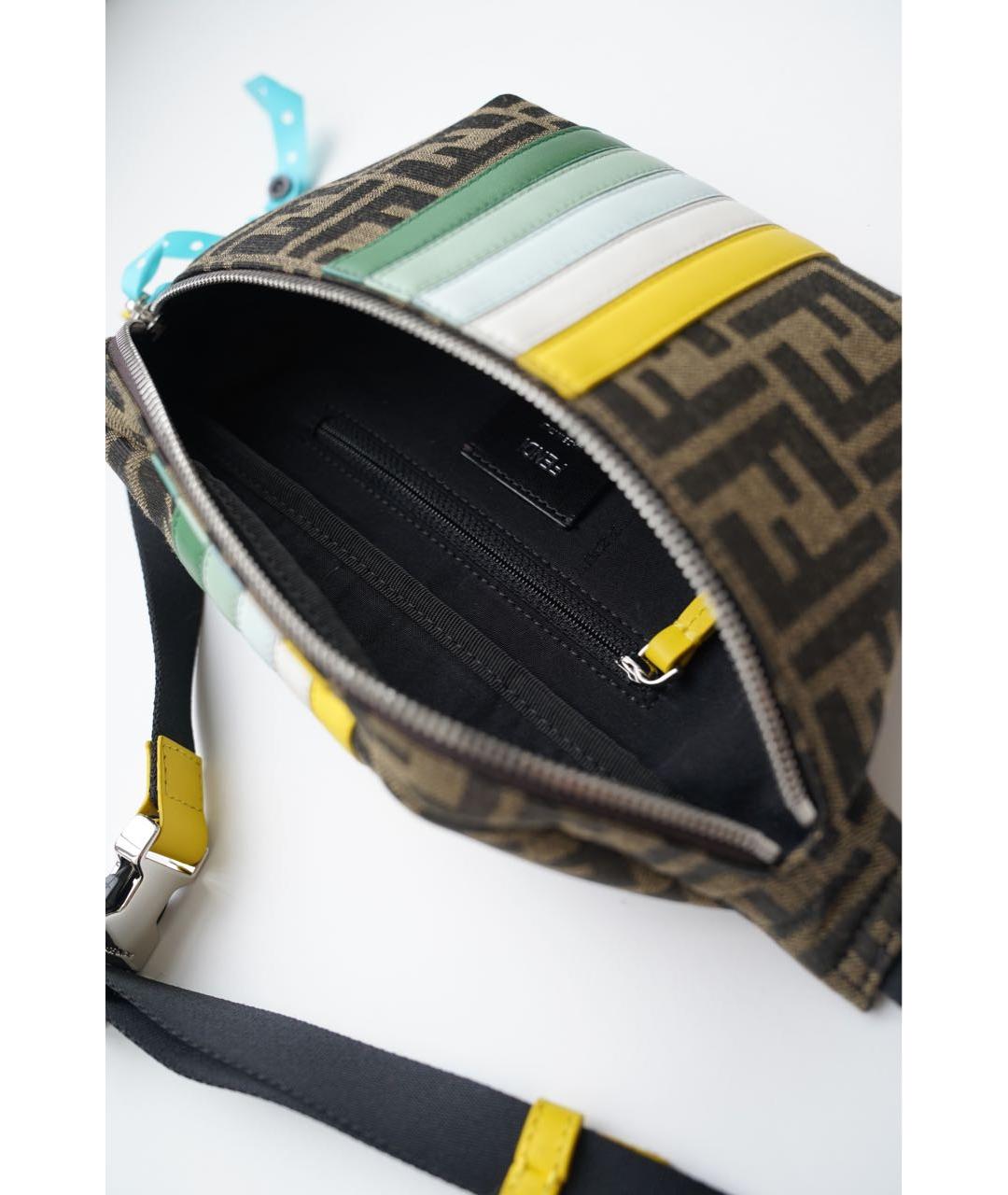 Fendi multicolor cheap camera bag