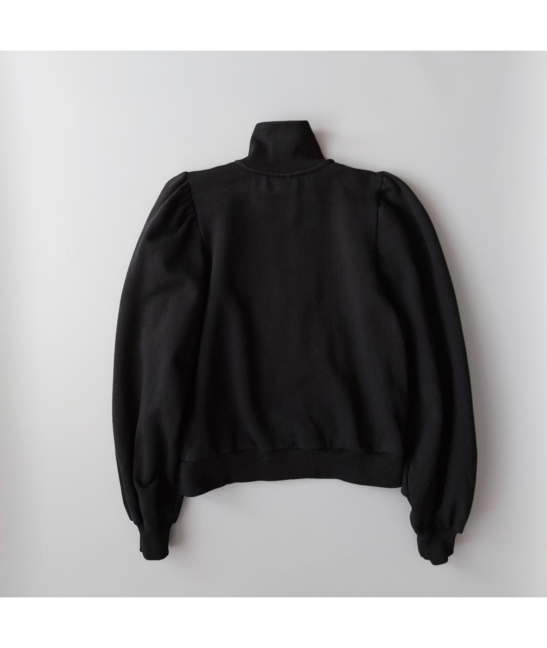 GESTUZ Черный хлопковый джемпер / свитер, фото 2