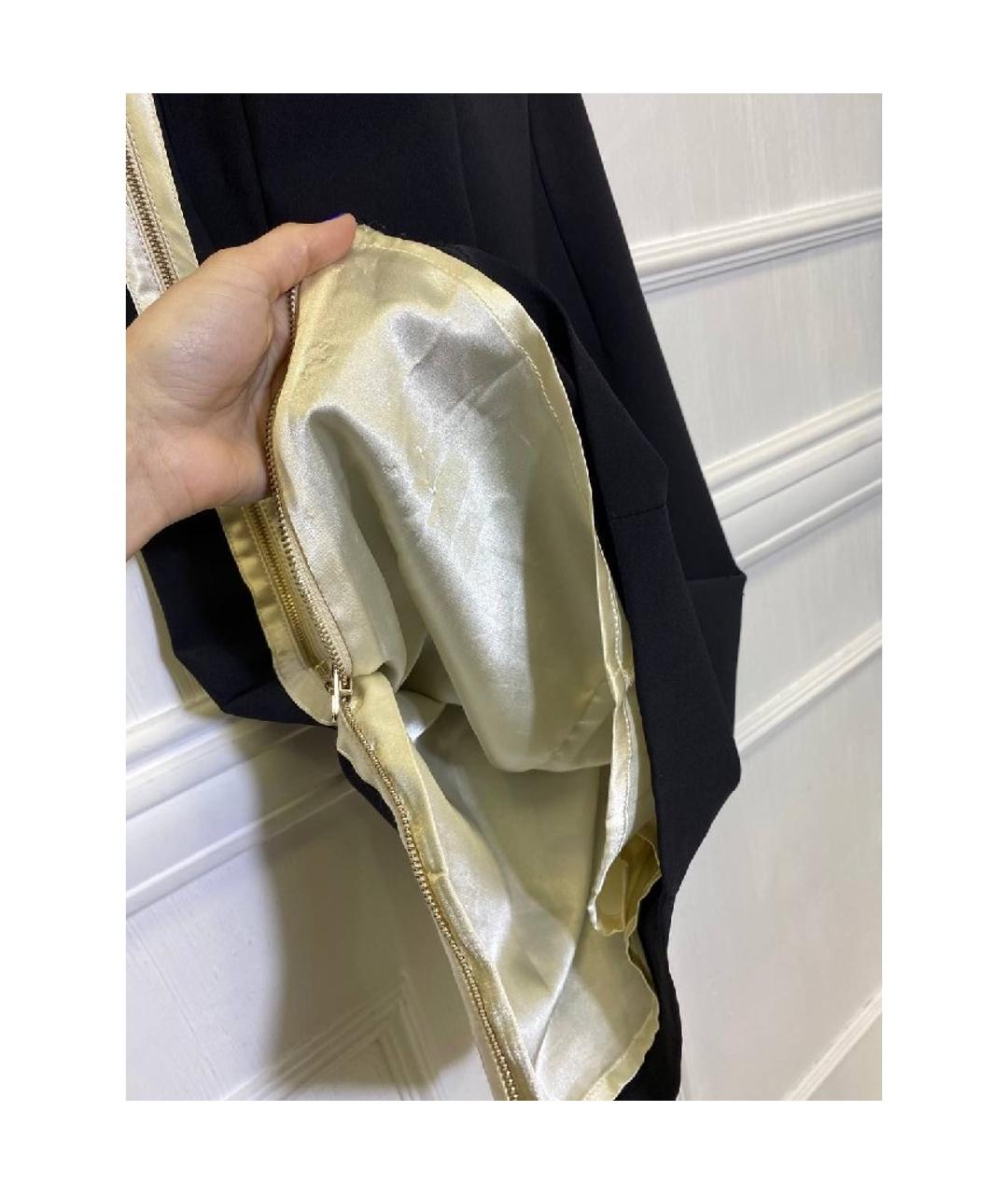 ELISABETTA FRANCHI Черное платье, фото 4