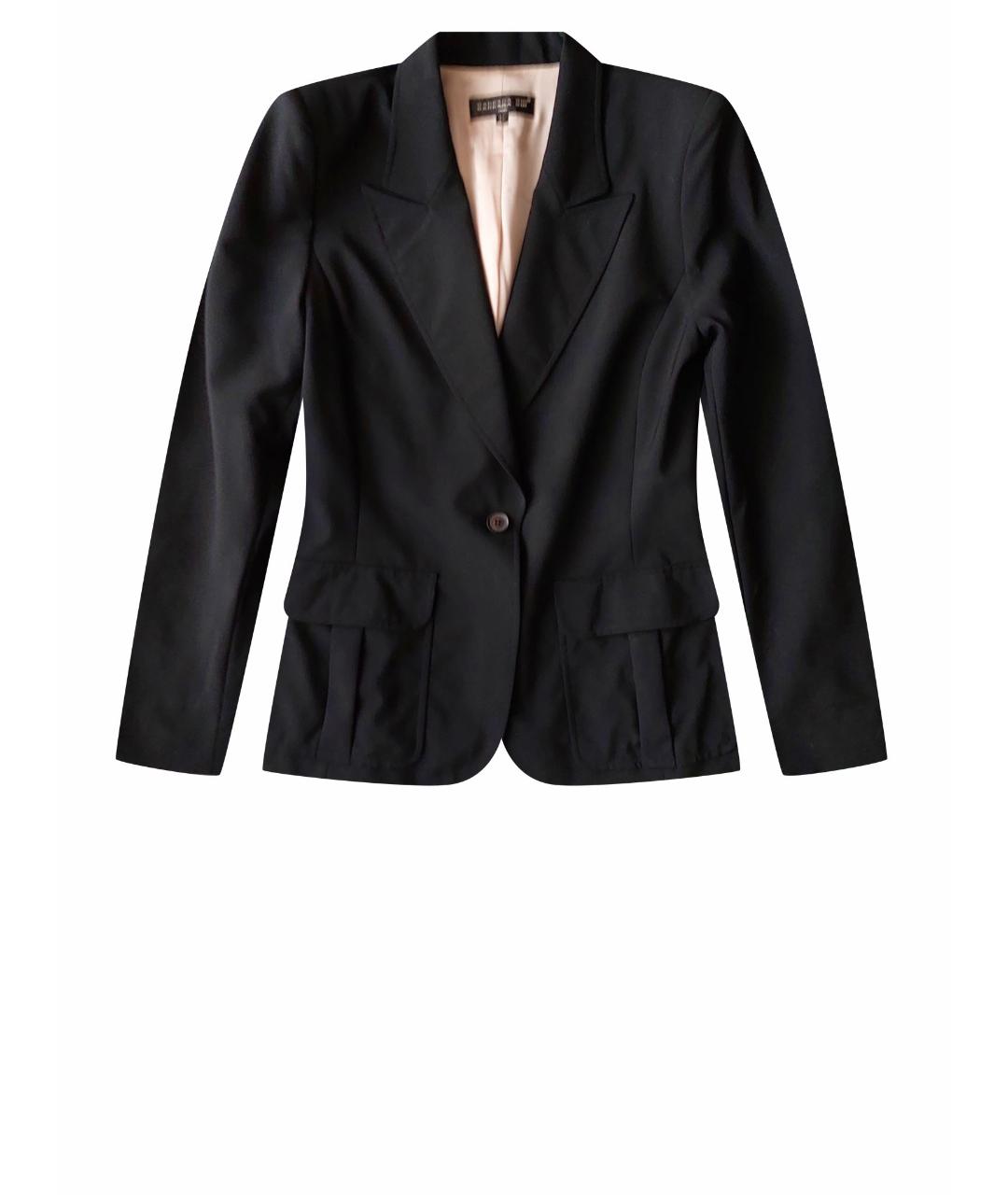 BARBARA BUI Черный шерстяной жакет/пиджак, фото 1