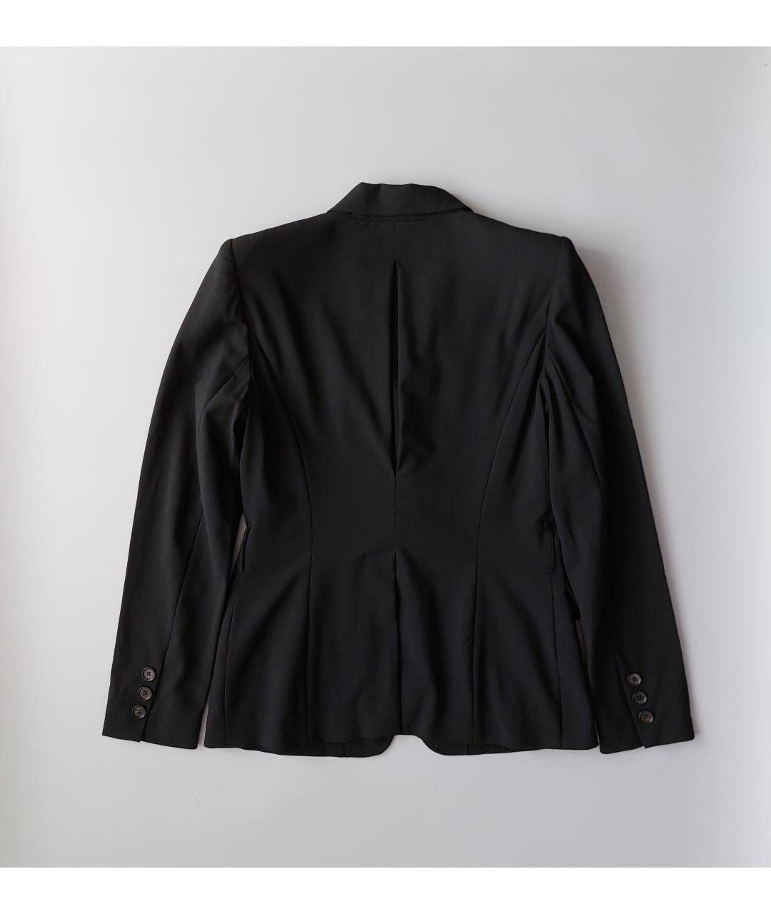 BARBARA BUI Черный шерстяной жакет/пиджак, фото 2