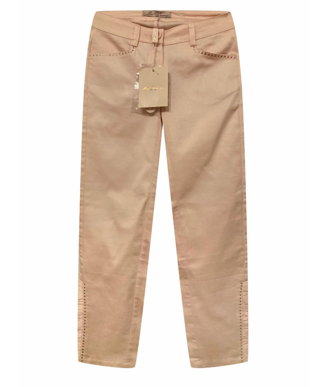 BLUMARINE Розовые хлопковые брюки и шорты, фото 1