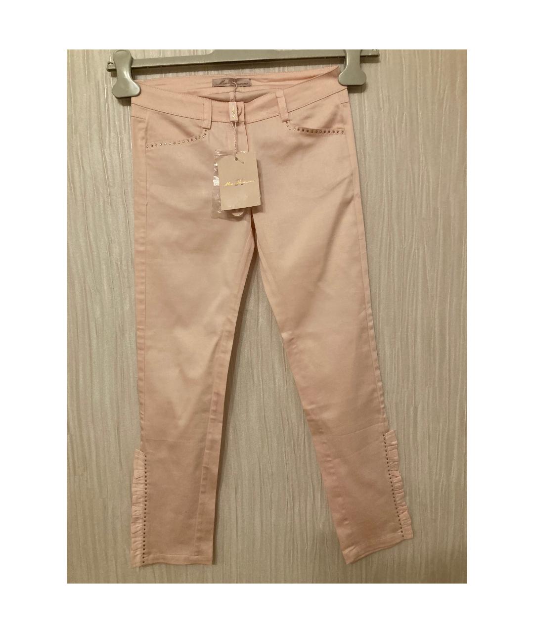 BLUMARINE Розовые хлопковые брюки и шорты, фото 8