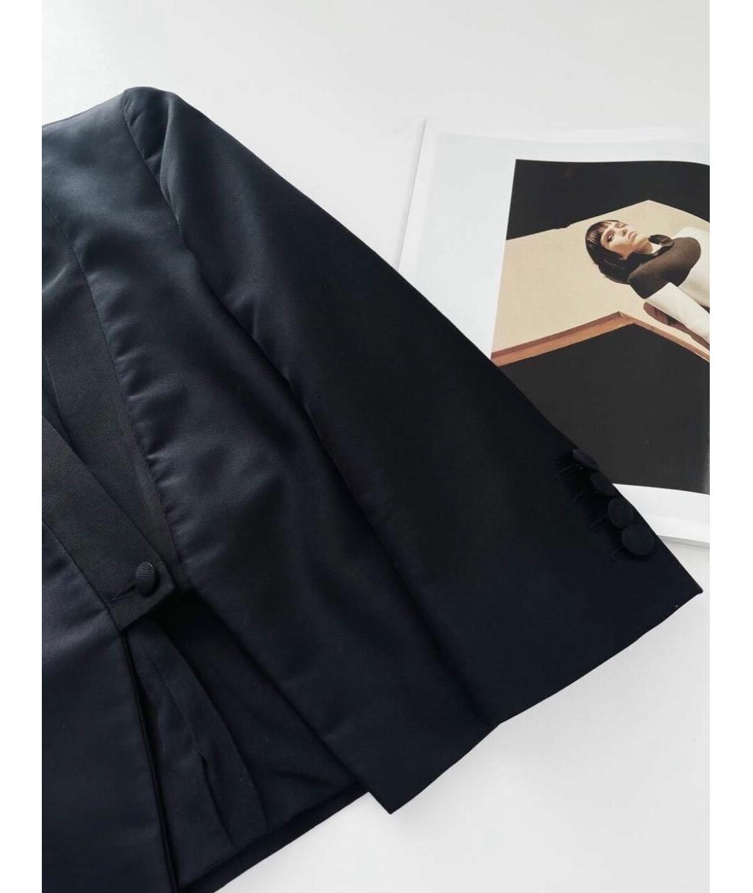 STELLA MCCARTNEY Черный хлопковый жакет/пиджак, фото 2