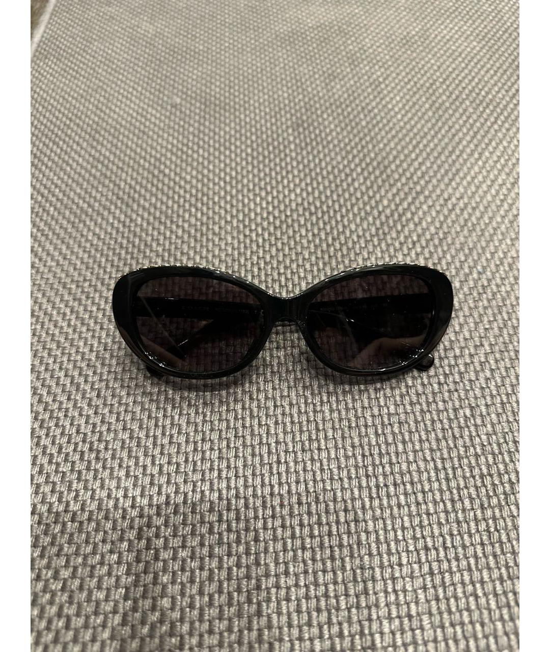 COACH Черные пластиковые солнцезащитные очки, фото 9