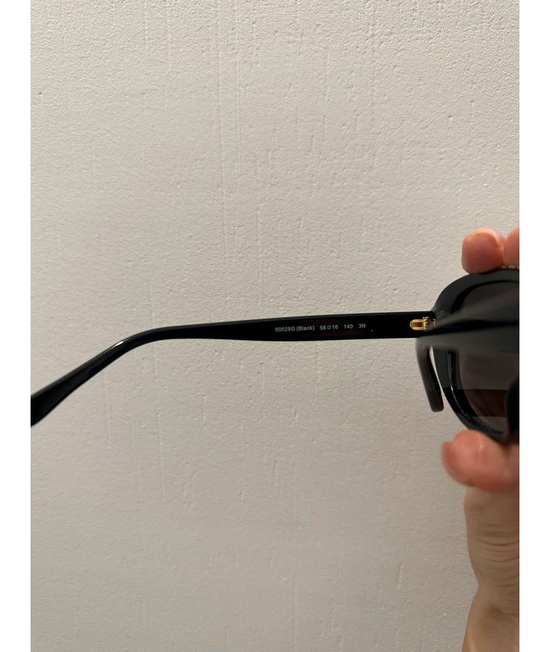 COACH Черные пластиковые солнцезащитные очки, фото 8