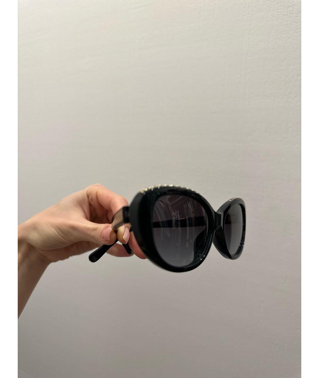 COACH Черные пластиковые солнцезащитные очки, фото 3