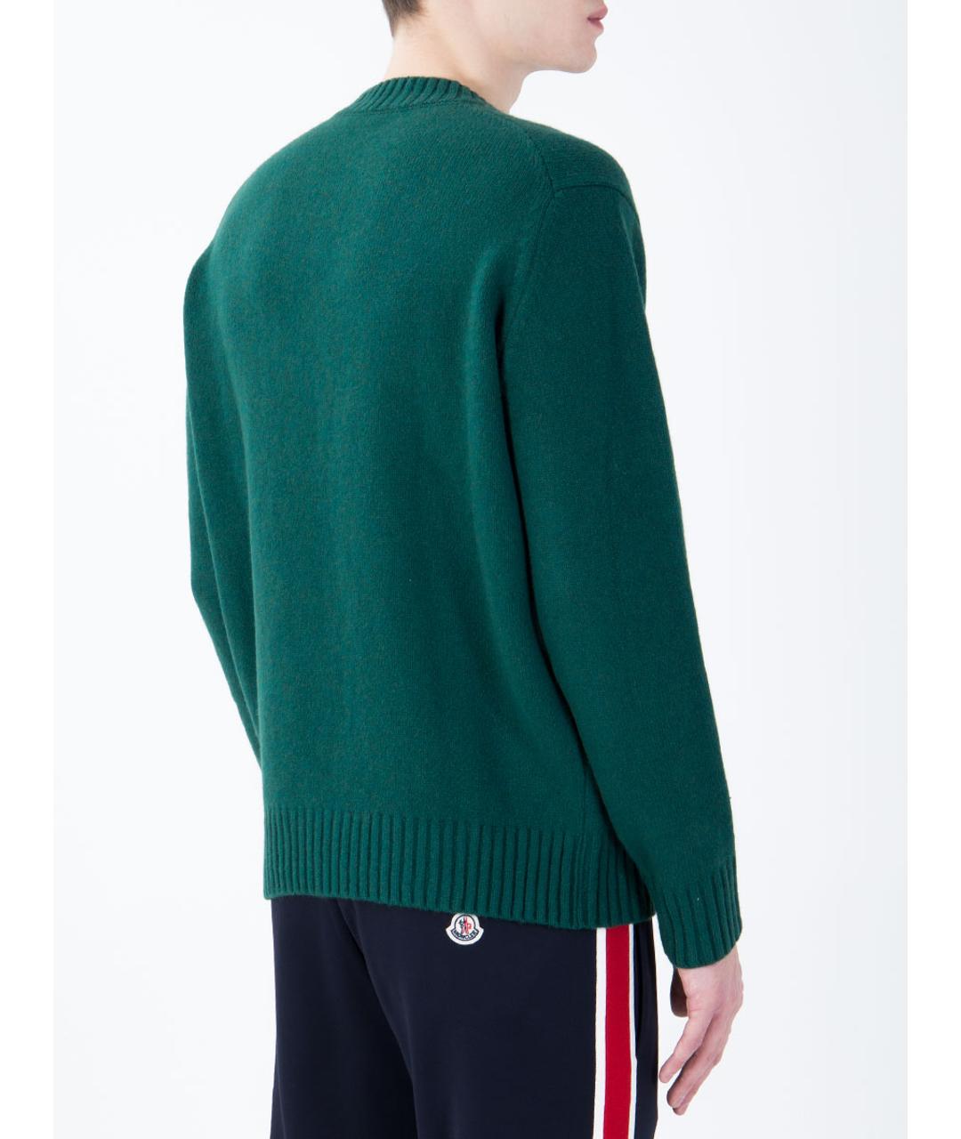 MONCLER Зеленый джемпер / свитер, фото 3