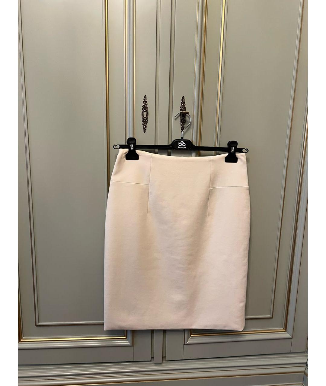 HERMES PRE-OWNED Белая юбка мини, фото 5