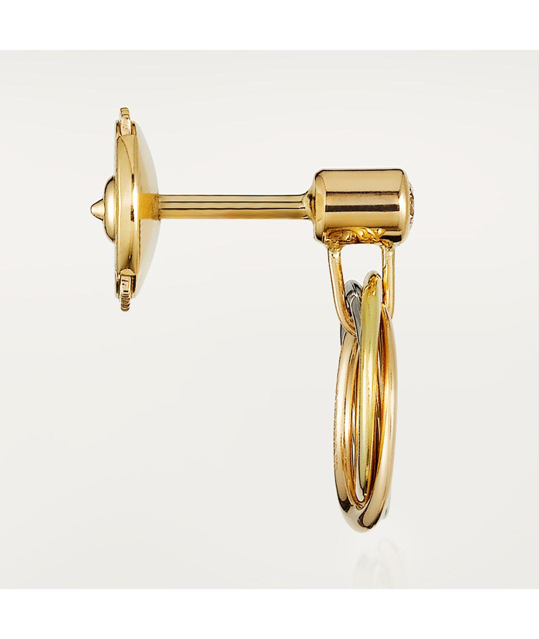 CARTIER Золотые серьги из белого золота, фото 6