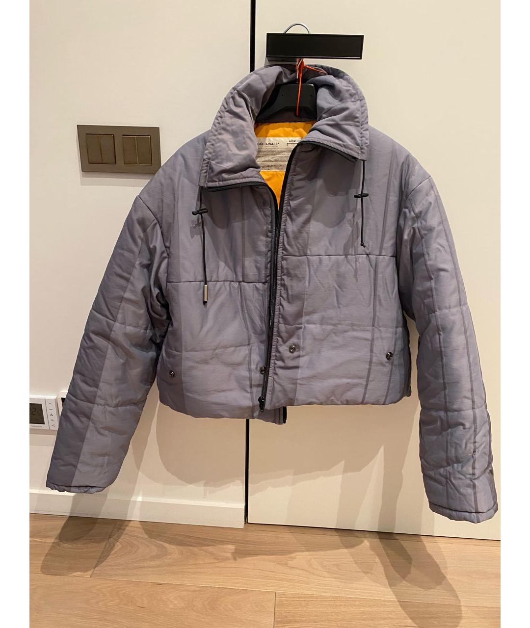 A-COLD-WALL* Серая полиамидовая куртка, фото 8