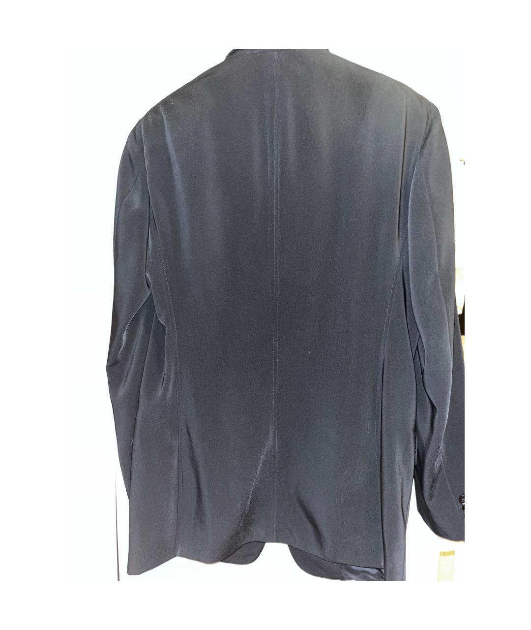 ARMANI COLLEZIONI Черный вискозный пиджак, фото 7