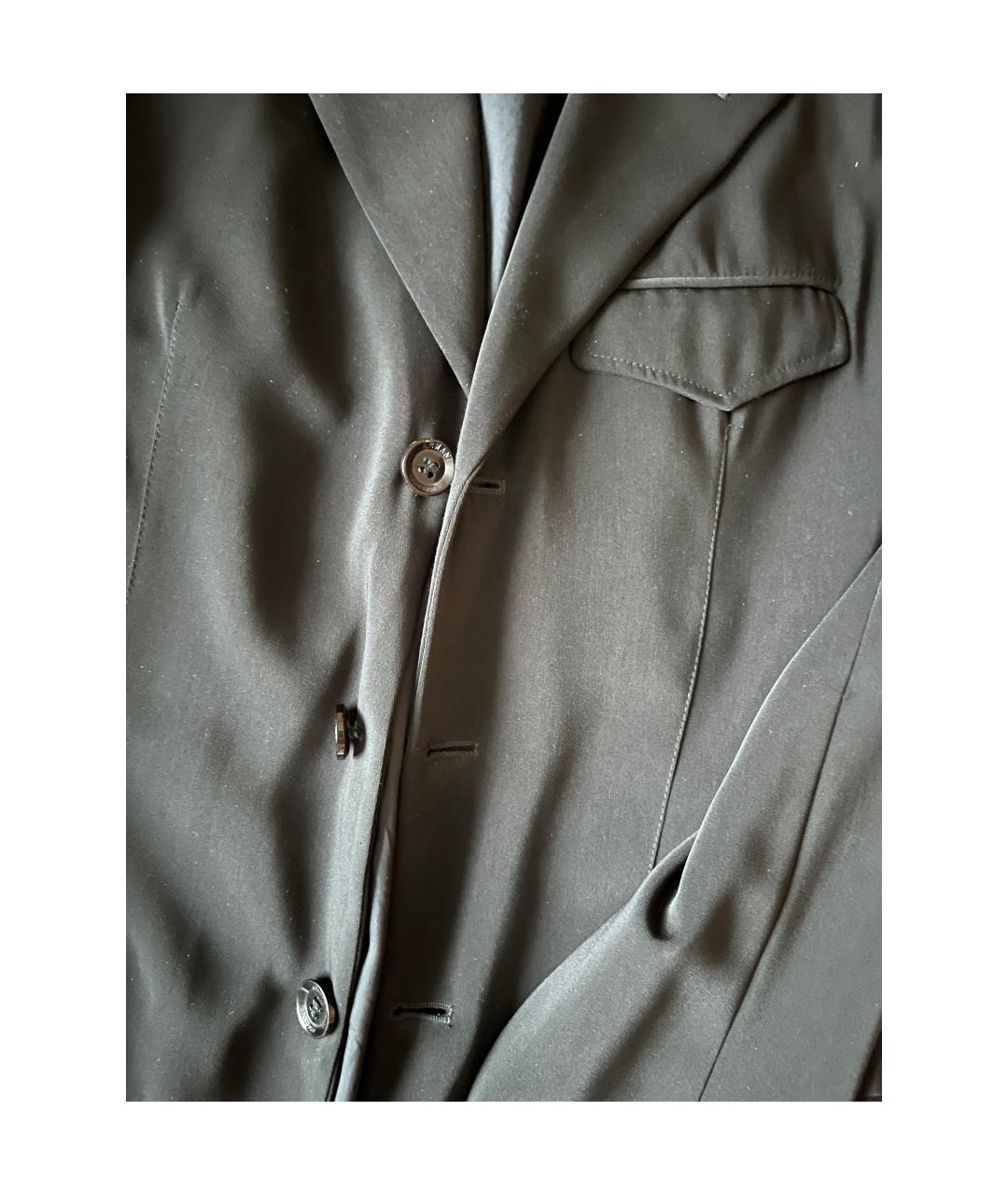 ARMANI COLLEZIONI Черный вискозный пиджак, фото 6