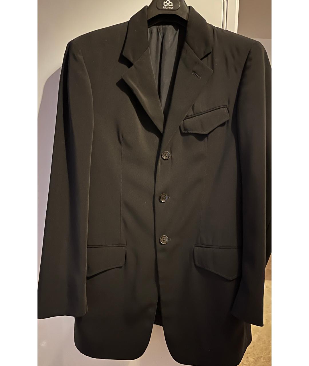 ARMANI COLLEZIONI Черный вискозный пиджак, фото 8