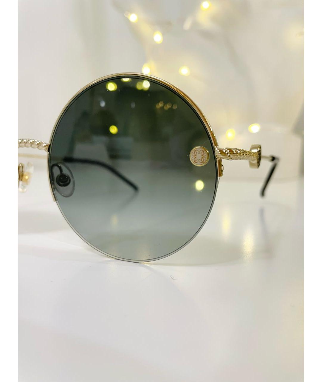 ELIE SAAB Металлические солнцезащитные очки, фото 8