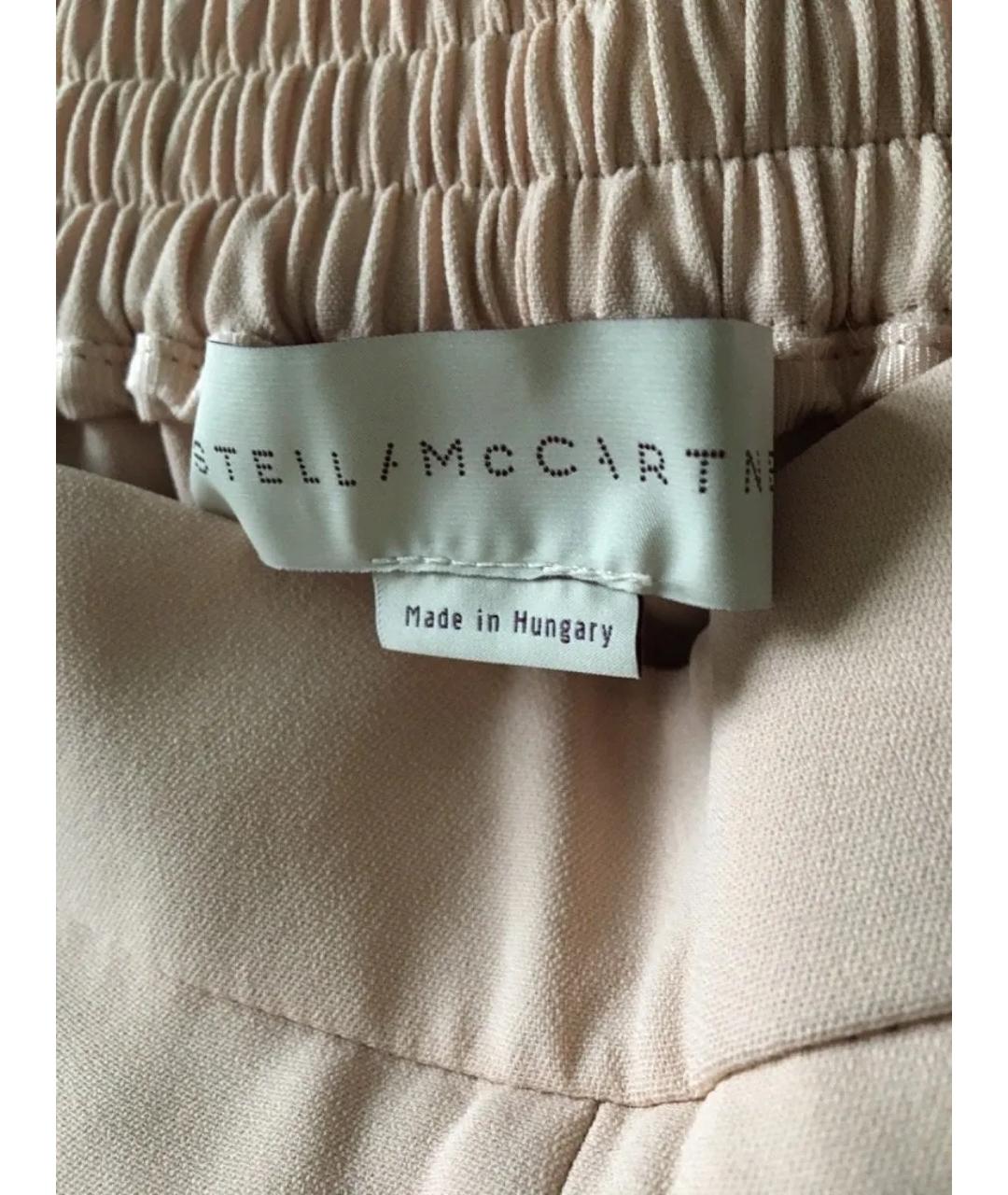 STELLA MCCARTNEY Розовые вискозные брюки широкие, фото 3