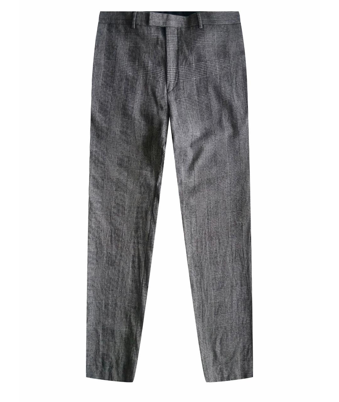 SANDRO Шерстяные прямые брюки, фото 1