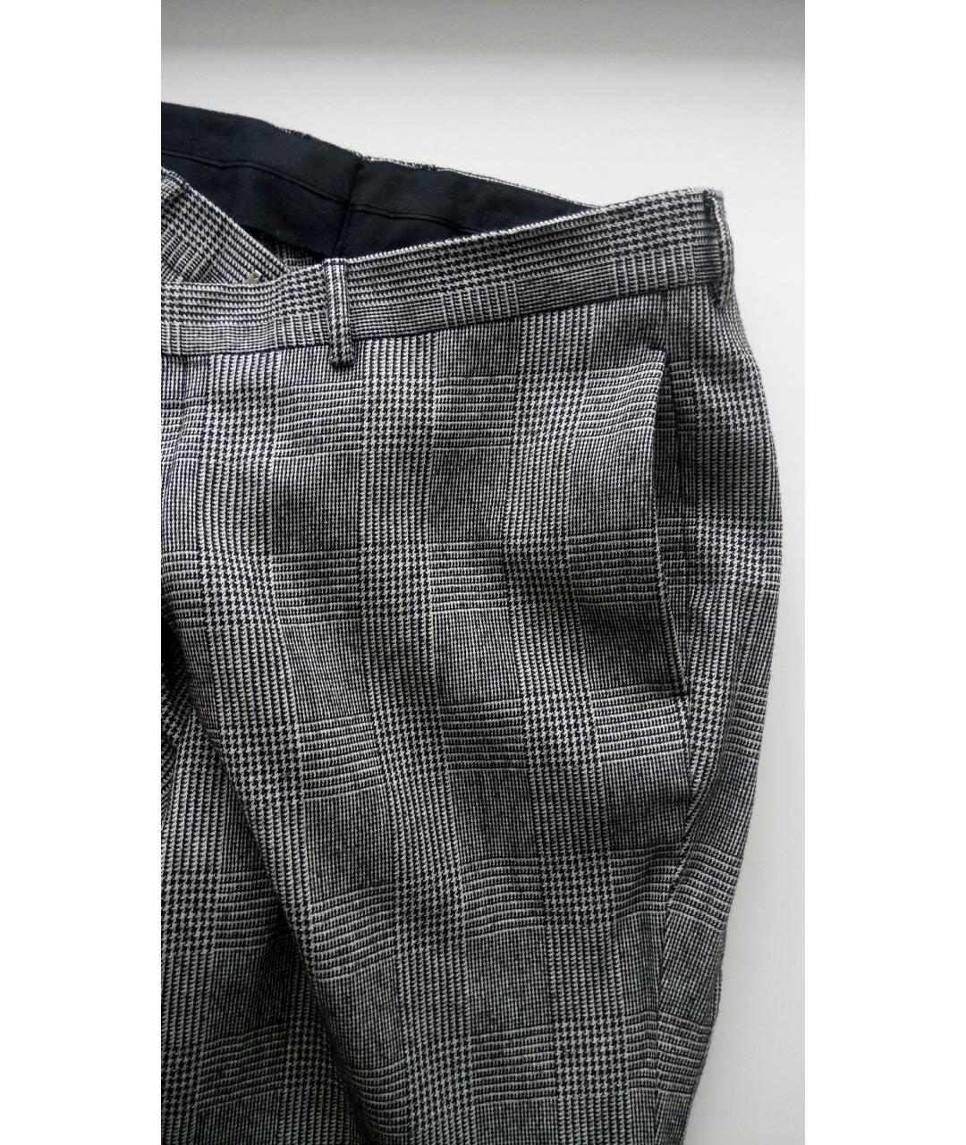 SANDRO Шерстяные прямые брюки, фото 4