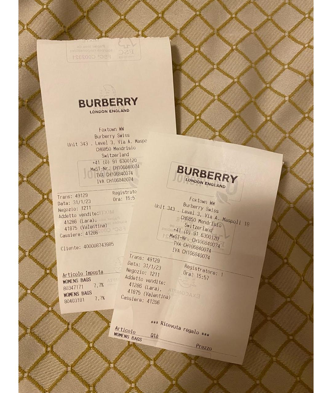 BURBERRY Коричневая кожаная сумка через плечо, фото 6