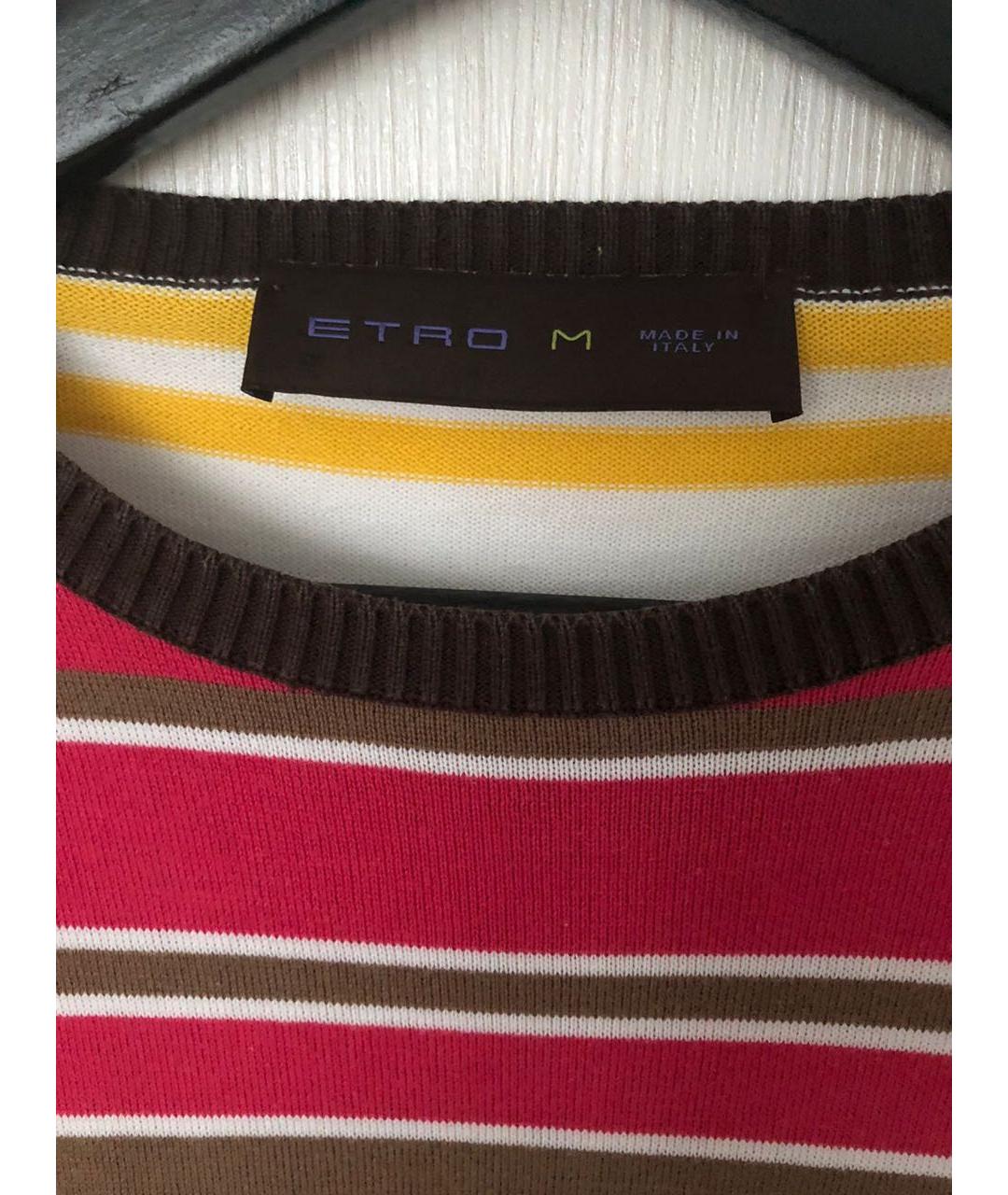 ETRO Мульти хлопковый джемпер / свитер, фото 3