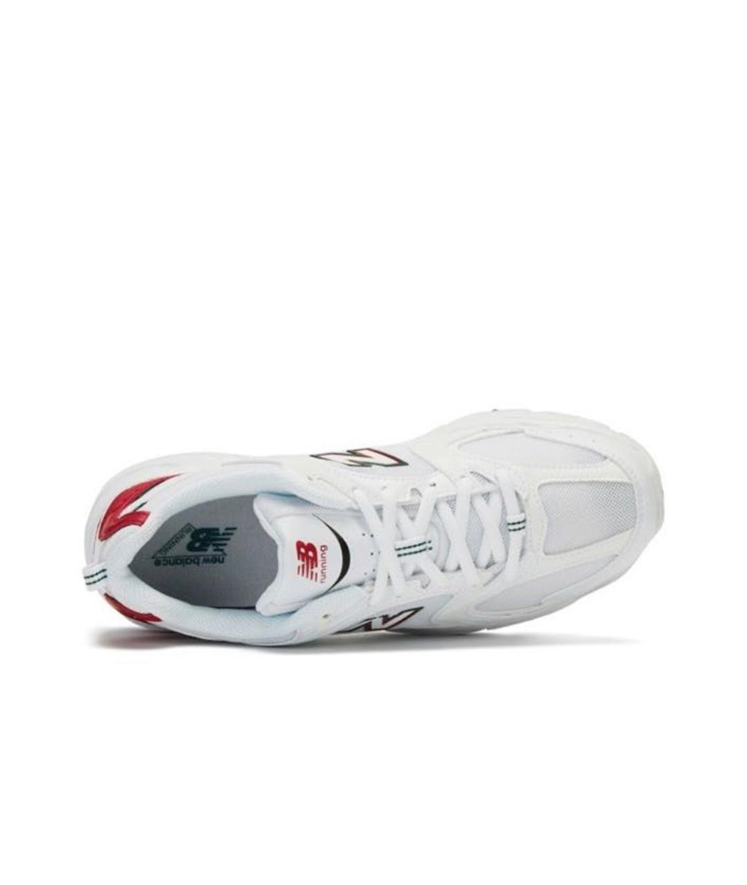 NEW BALANCE Бежевые текстильные низкие кроссовки / кеды, фото 3