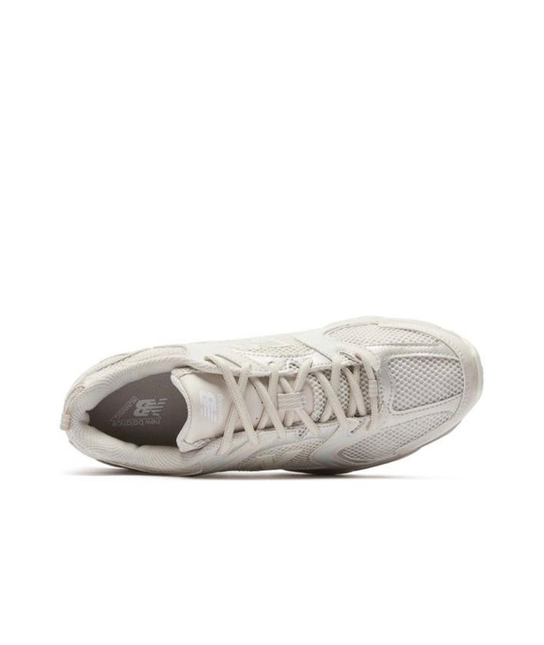 NEW BALANCE Бежевые текстильные кроссовки, фото 2