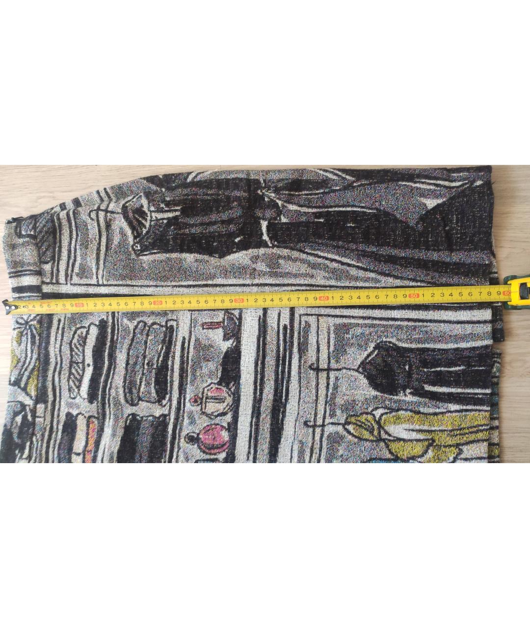 PAUL SMITH BLACK LABEL Юбка миди, фото 8