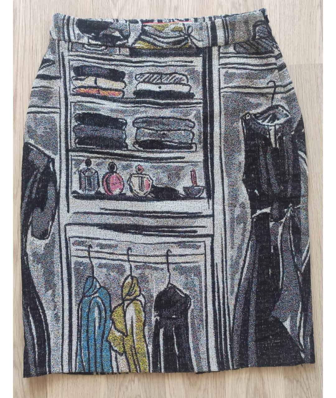 PAUL SMITH BLACK LABEL Юбка миди, фото 9