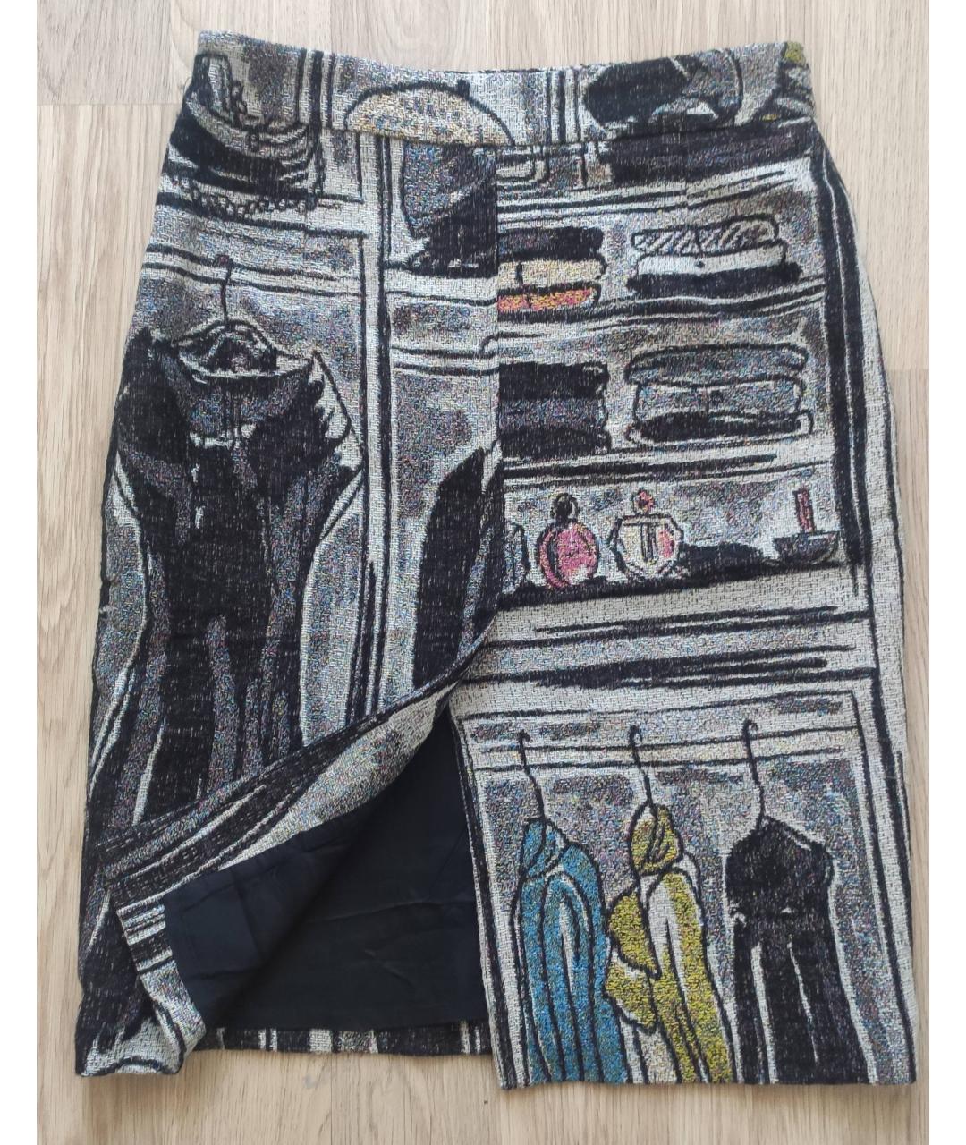 PAUL SMITH BLACK LABEL Юбка миди, фото 2