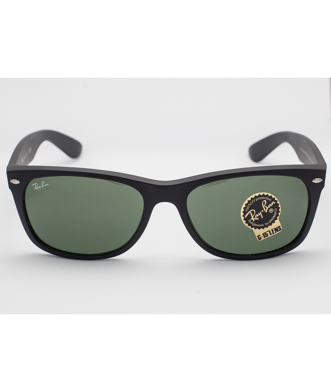 RAY BAN Зеленые пластиковые солнцезащитные очки, фото 3