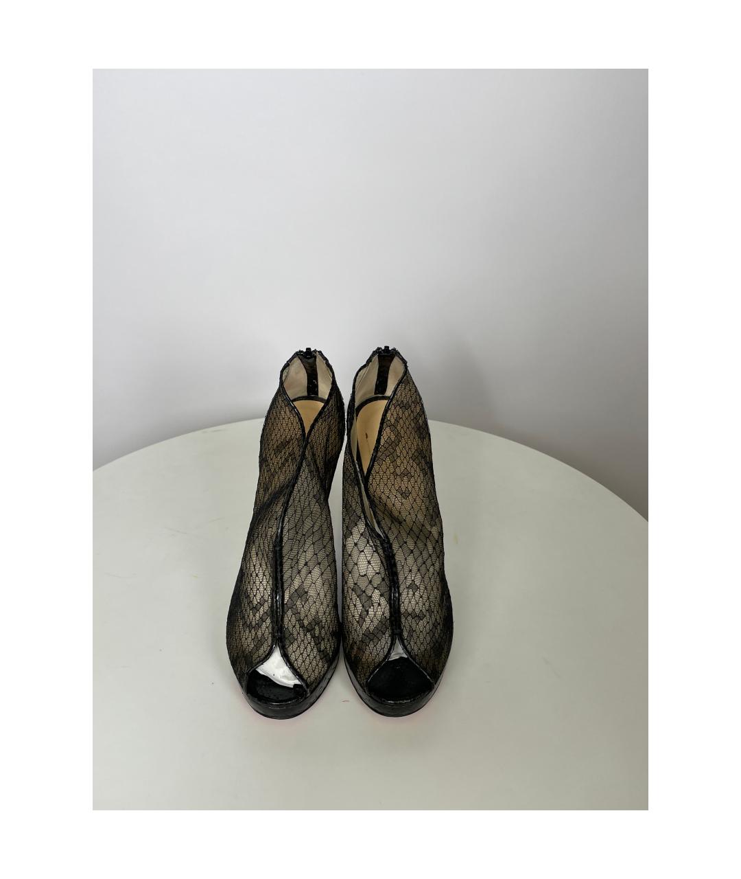 CHRISTIAN LOUBOUTIN Черные ботильоны, фото 3