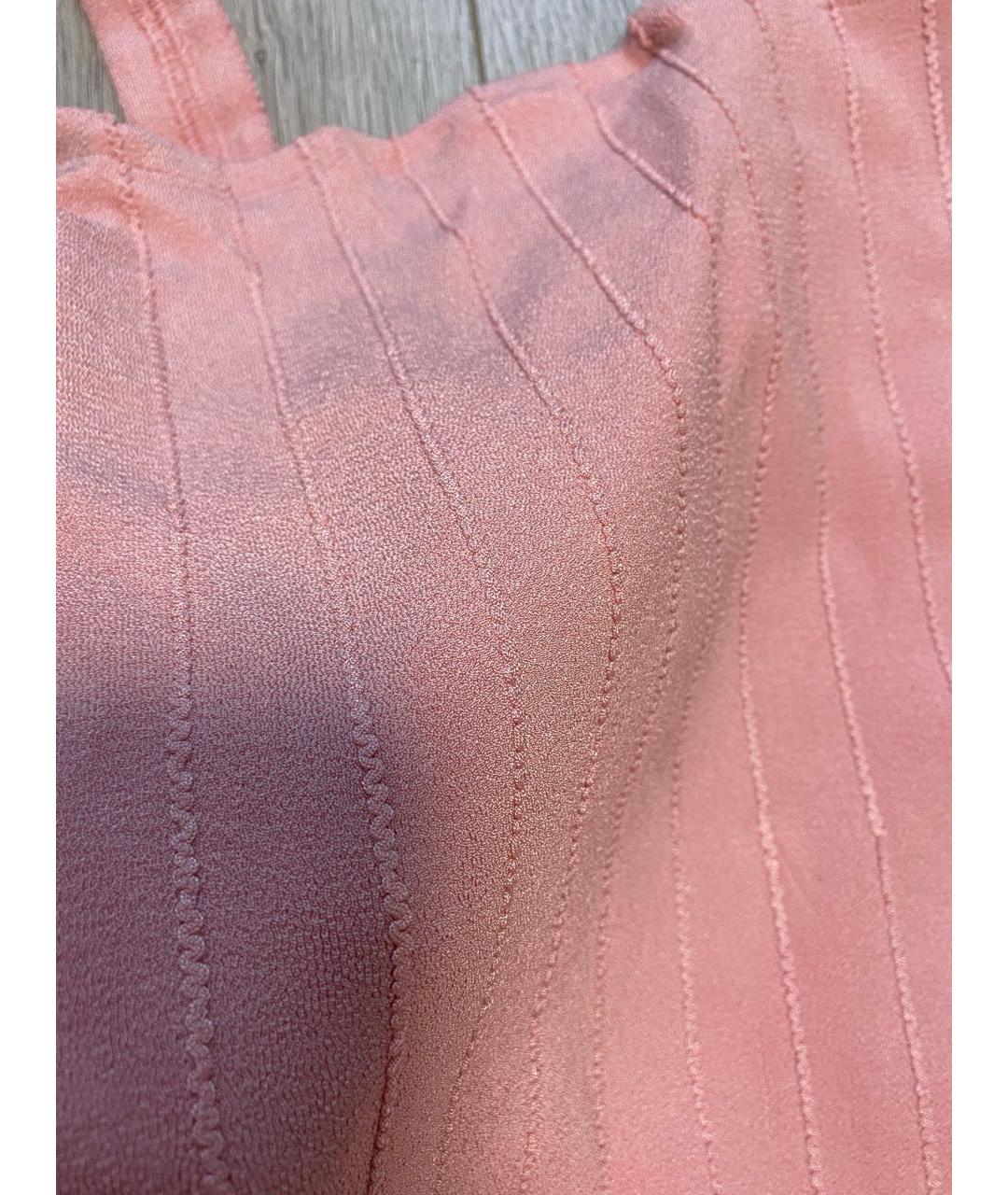 HUNZA G Розовый сарафан, фото 6