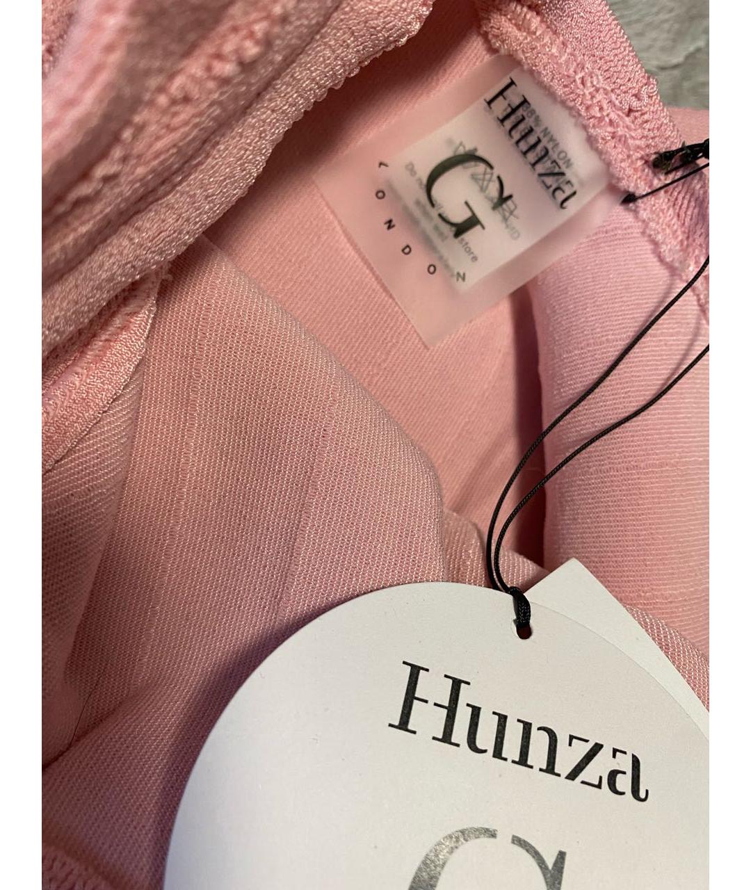 HUNZA G Розовый сарафан, фото 8