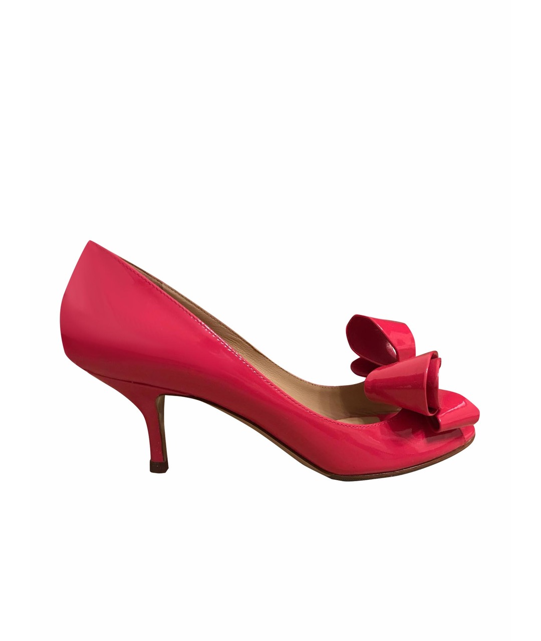 VALENTINO Розовые туфли из лакированной кожи, фото 1