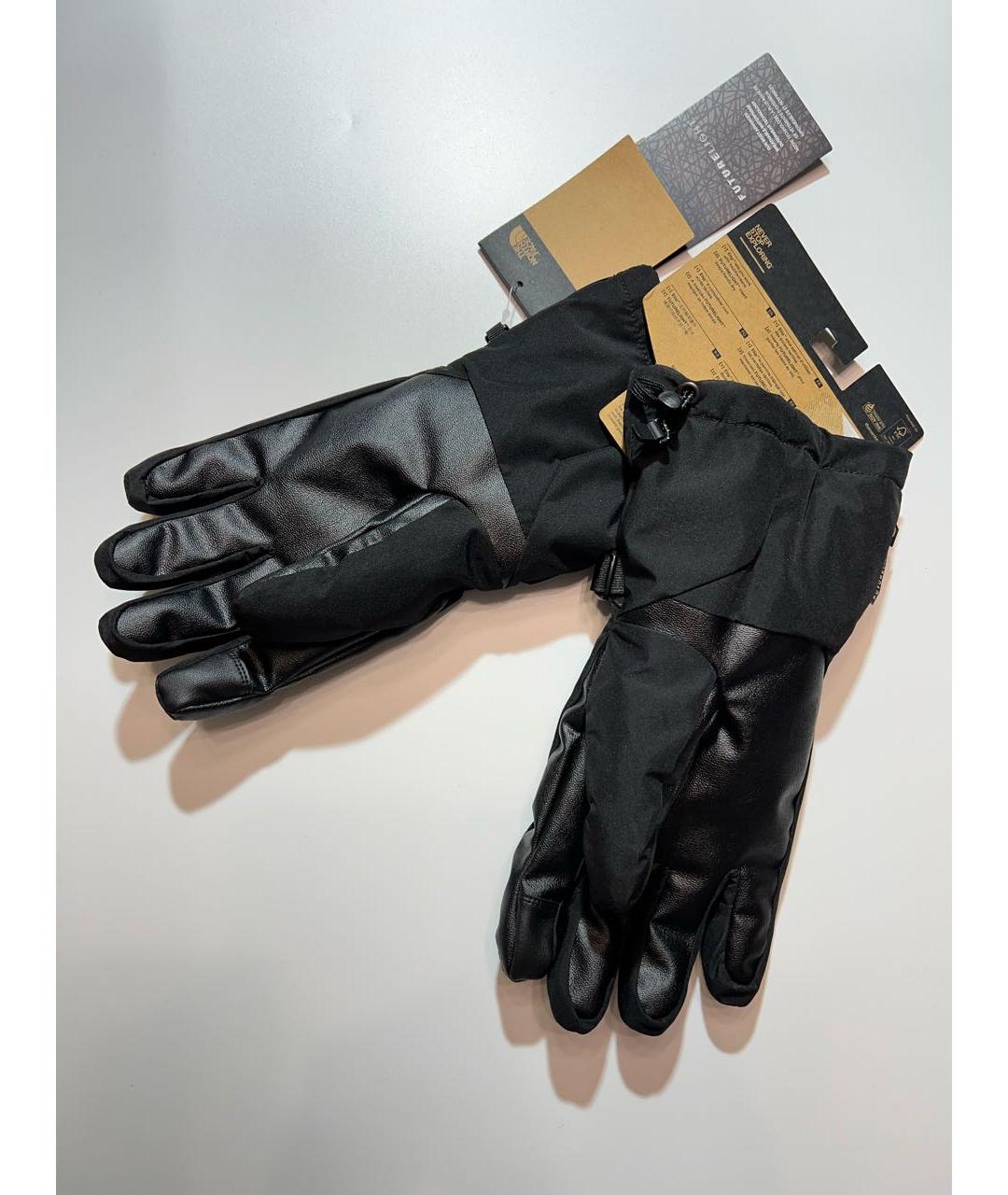 THE NORTH FACE Черные синтетические перчатки, фото 2