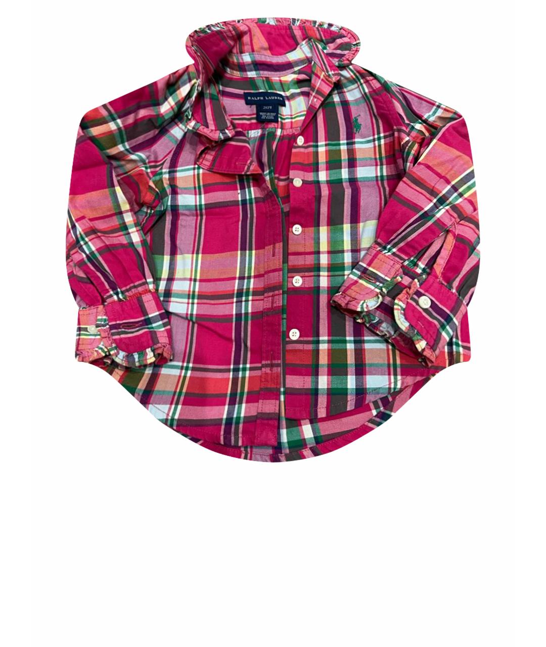 POLO RALPH LAUREN Хлопковая блузка для девочек, фото 1