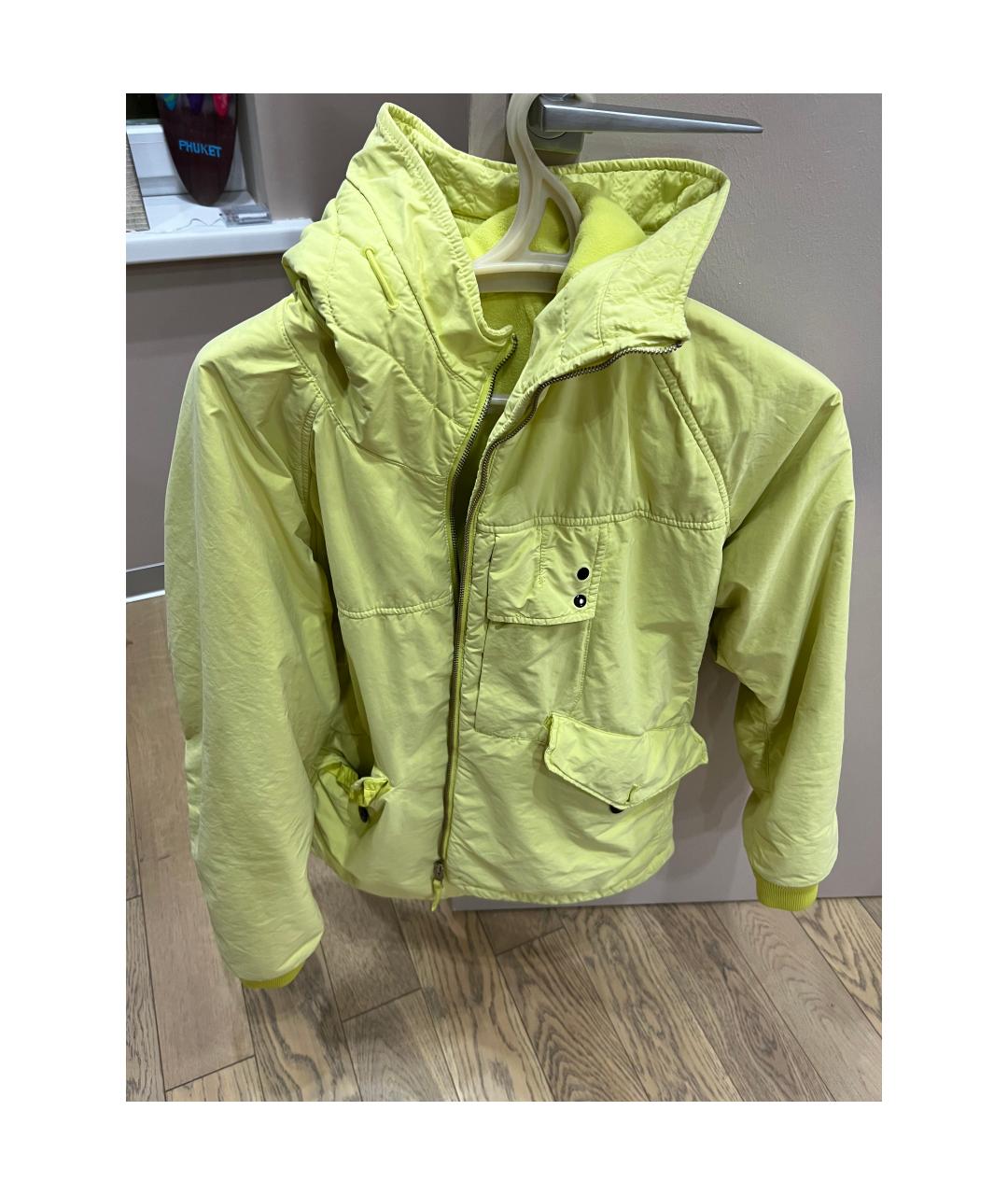 STONE ISLAND Желтая куртка, фото 6