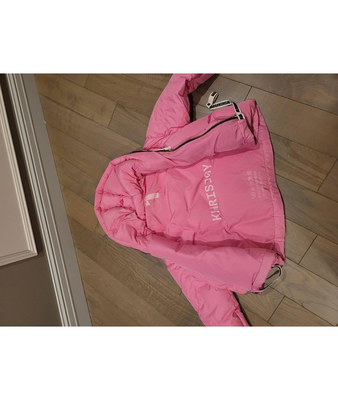KHRISJOY Розовая деним куртка, фото 2