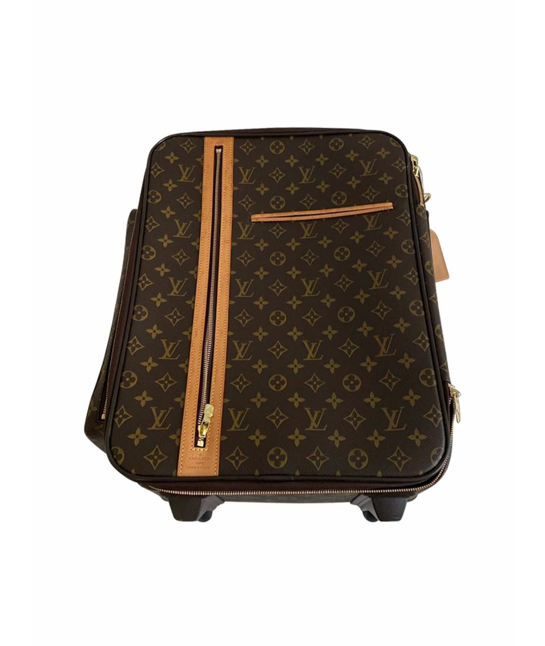 LOUIS VUITTON Кожаный чемодан, фото 1