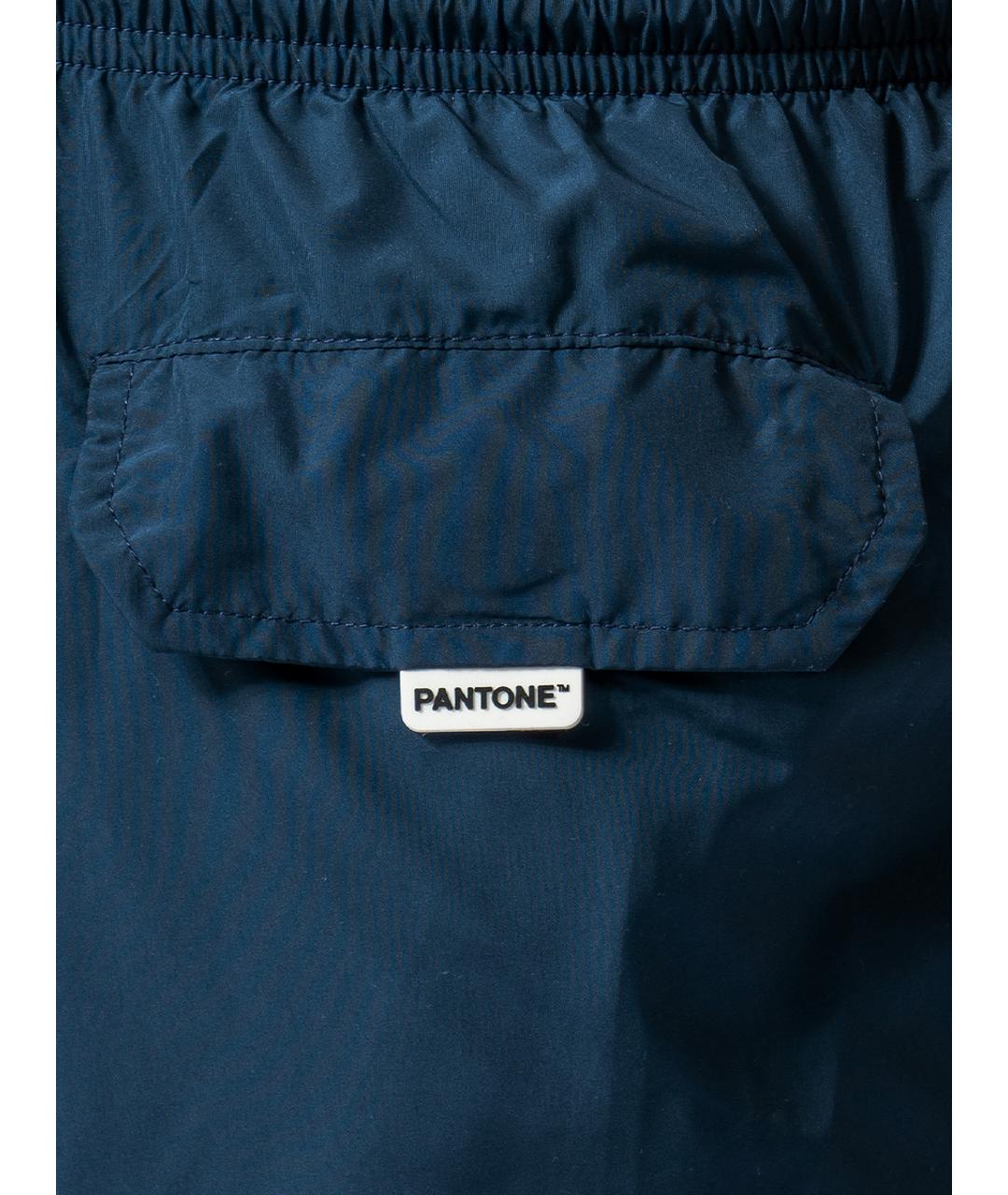 MC2 SAINT BARTH Темно-синие полиамидовые шорты, фото 4