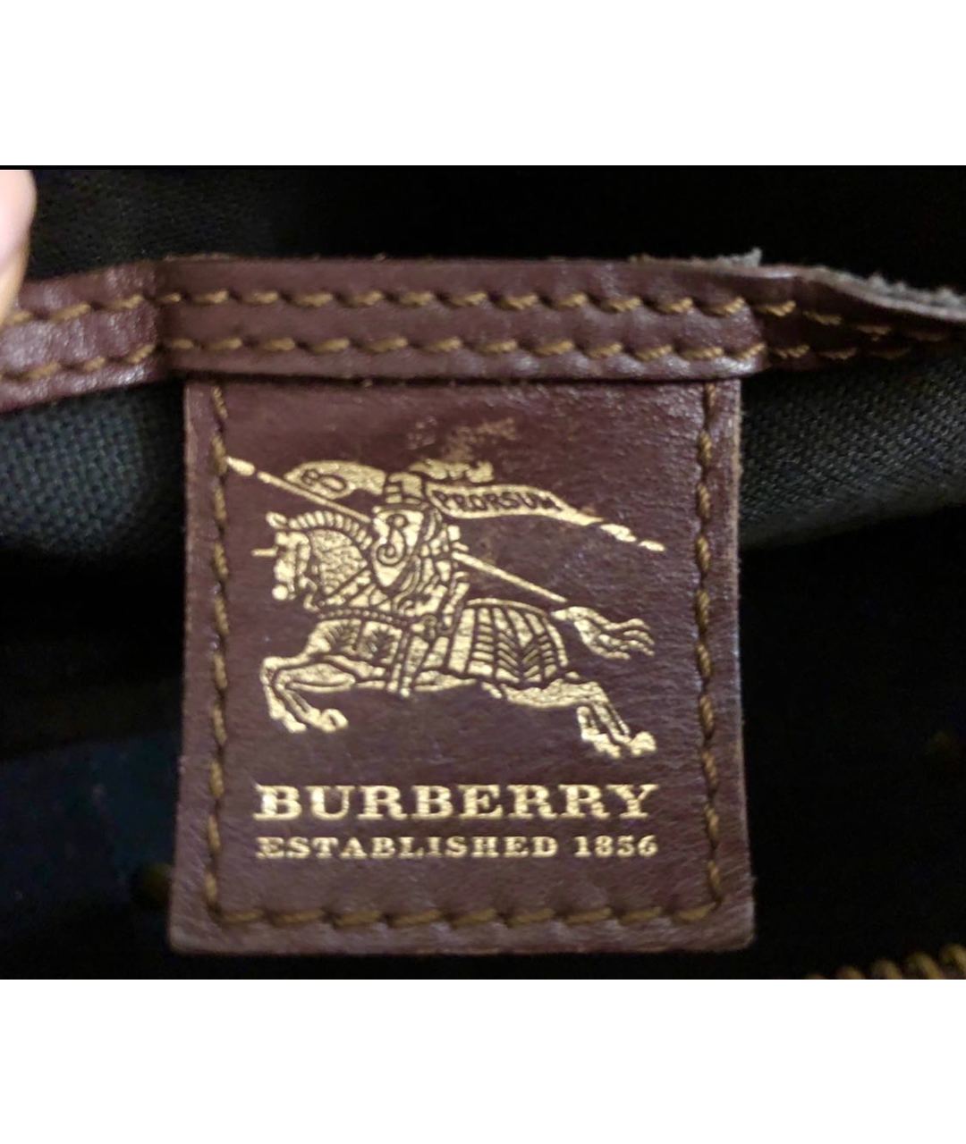 BURBERRY Мульти кожаная сумка тоут, фото 6