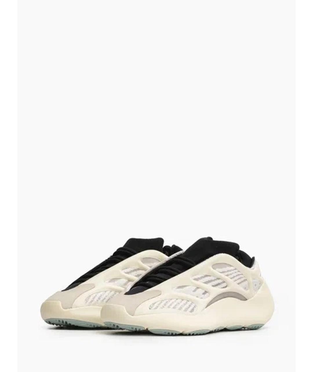 ADIDAS YEEZY Белые текстильные кроссовки, фото 2
