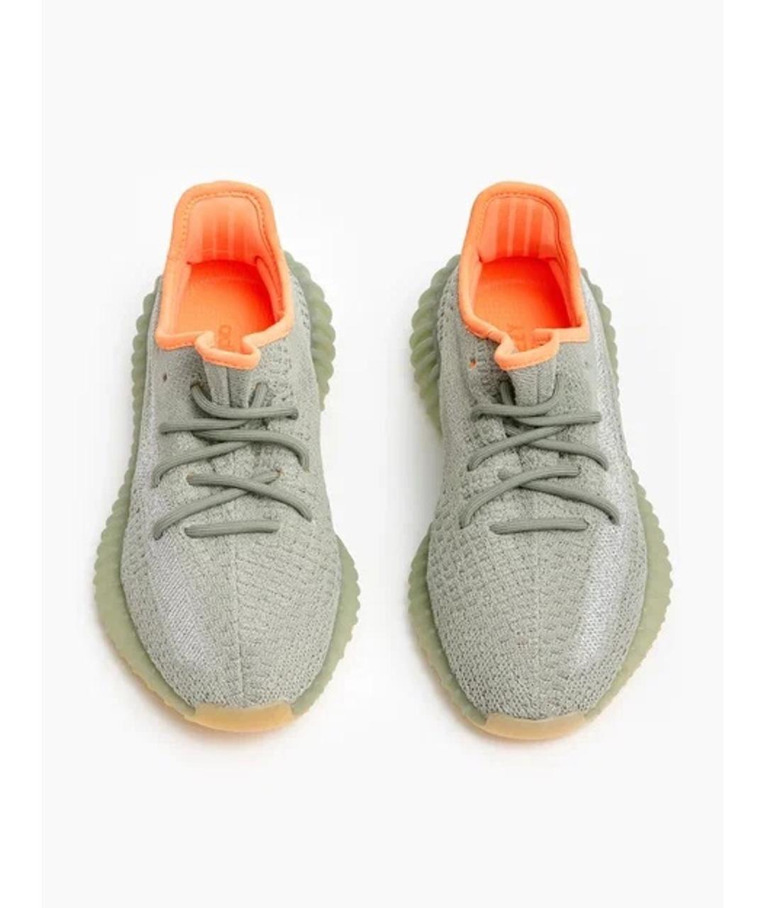 ADIDAS YEEZY Серые текстильные кроссовки, фото 3