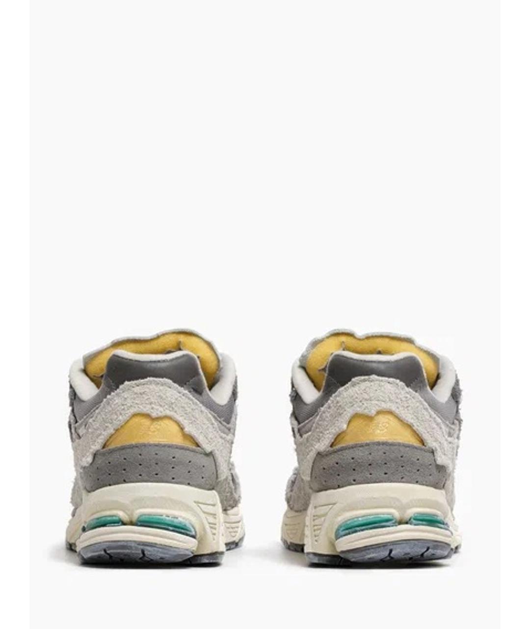 NEW BALANCE Серые замшевые кроссовки, фото 5