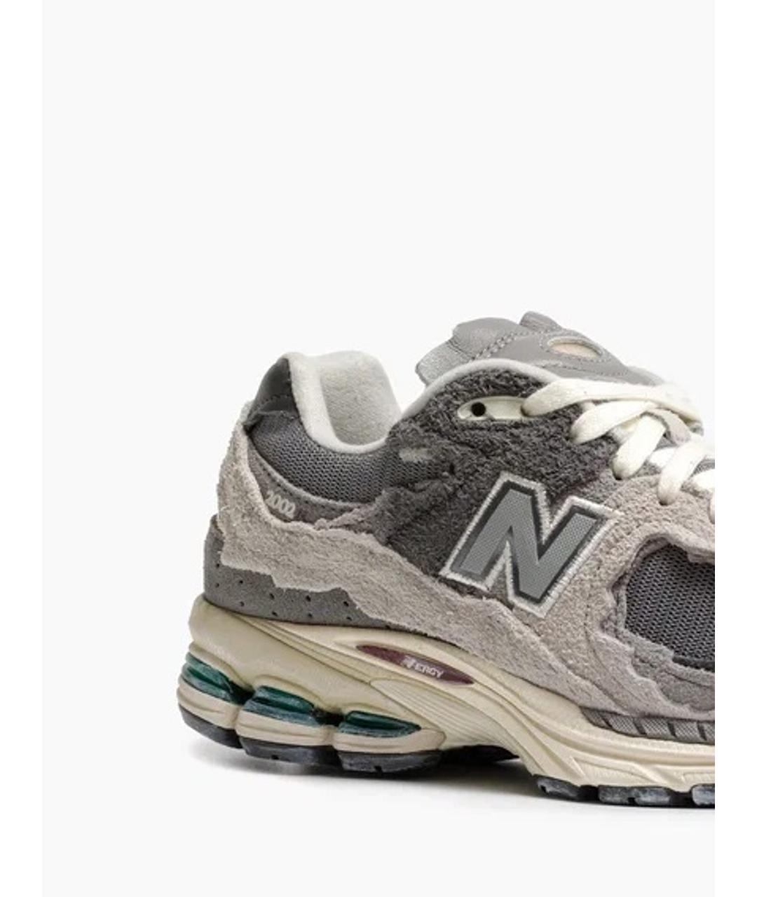 NEW BALANCE Серые замшевые кроссовки, фото 4
