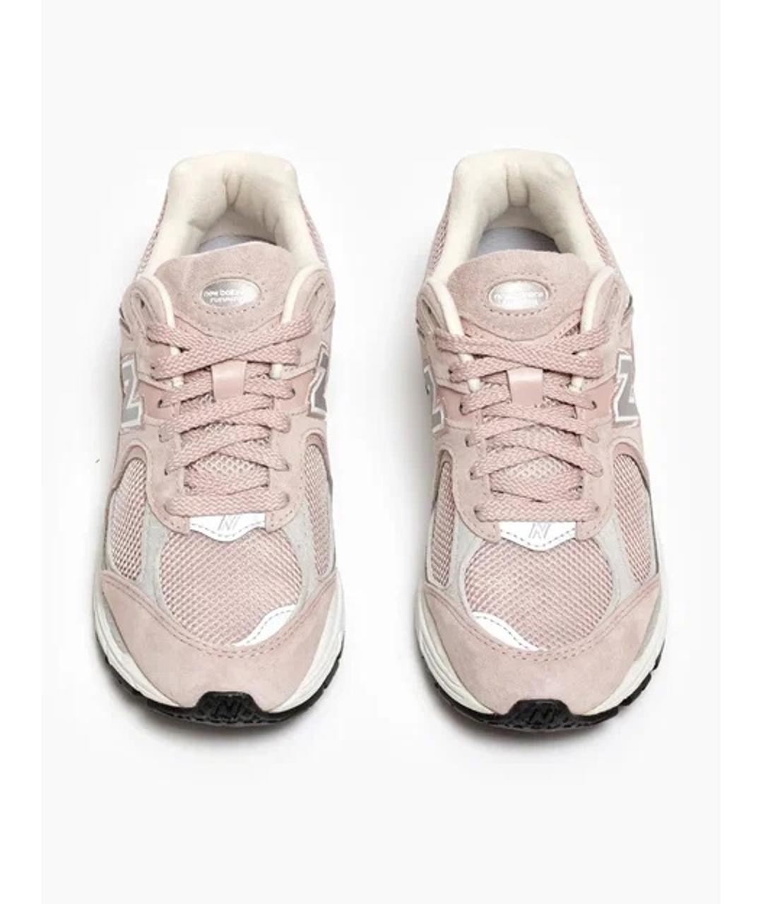 NEW BALANCE Розовые замшевые кроссовки, фото 3