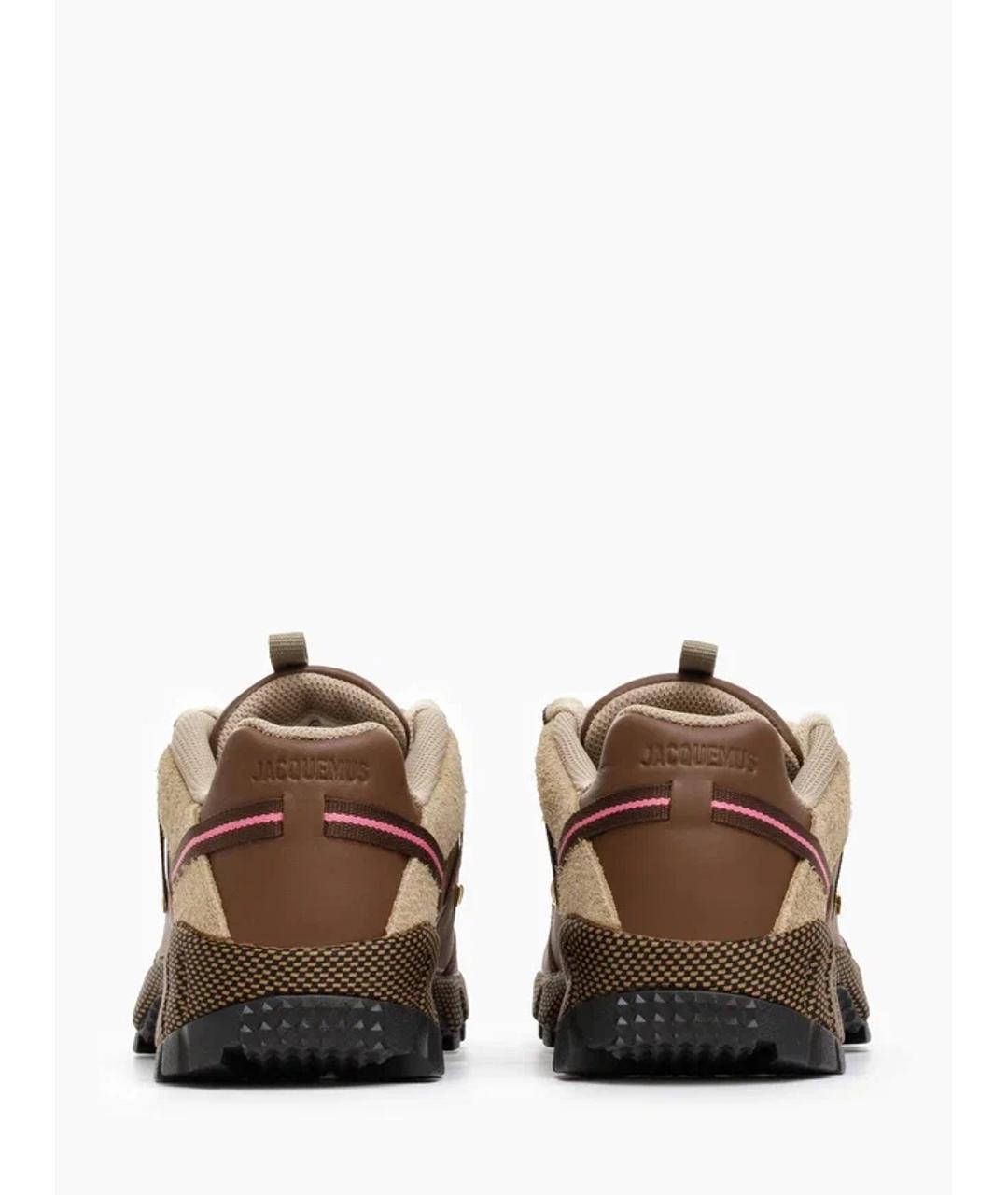 NIKE Коричневые замшевые кроссовки, фото 5