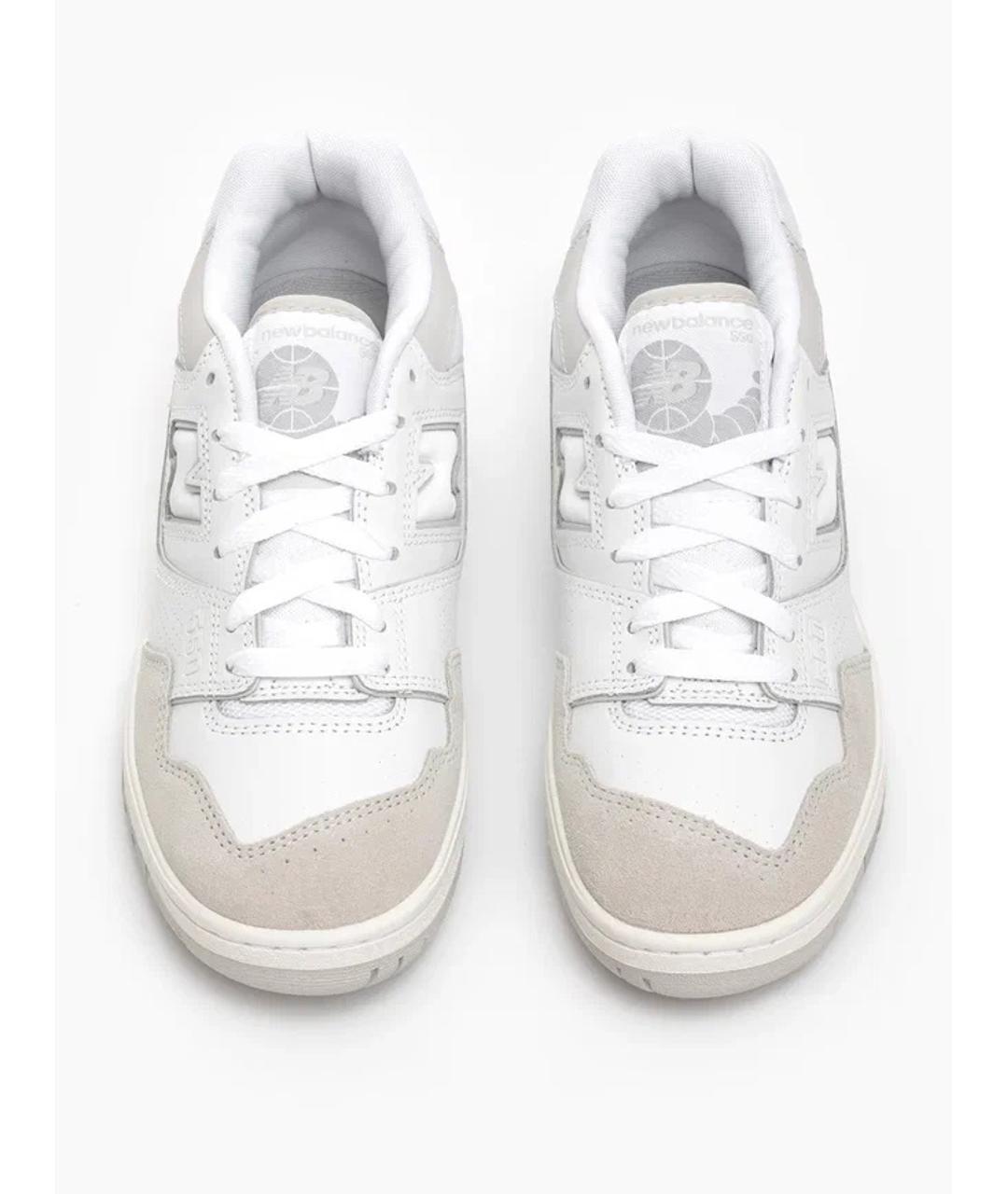 NEW BALANCE Бежевые кожаные кроссовки, фото 3