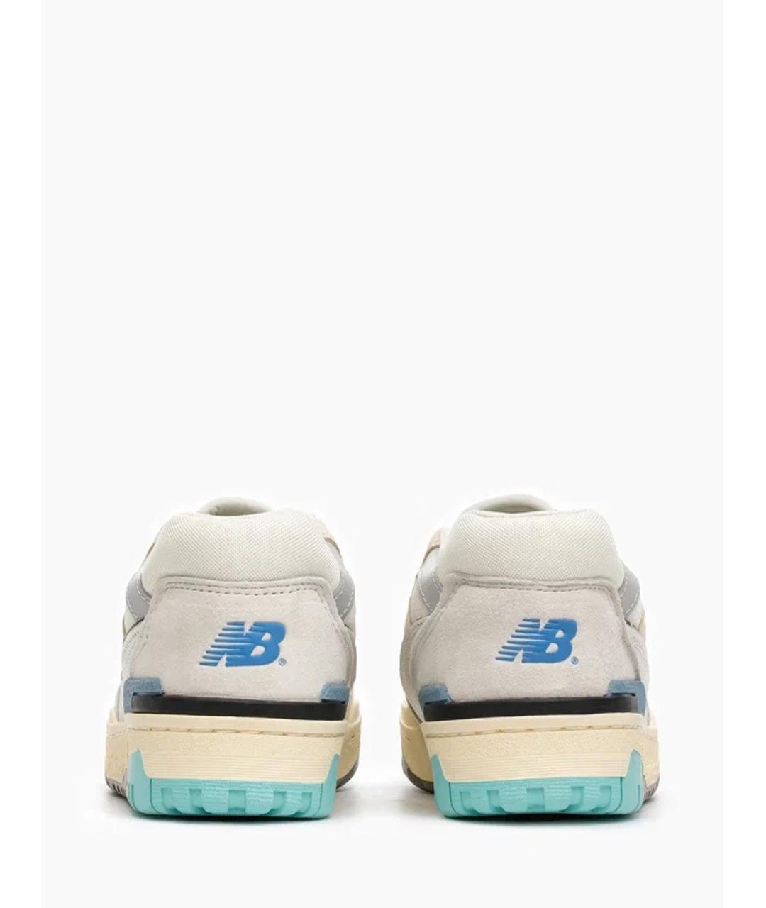NEW BALANCE Желтые кожаные кроссовки, фото 5